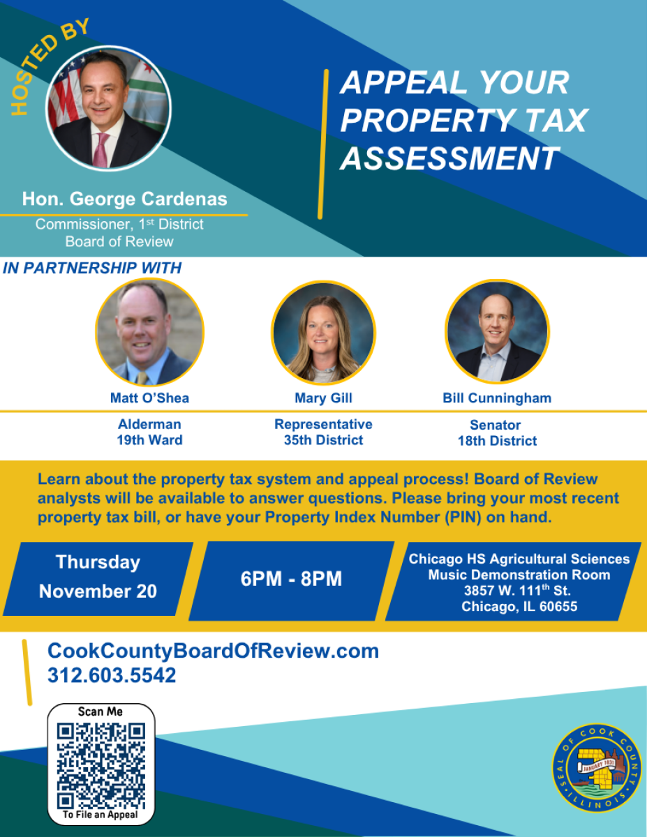 Flyer for 11.20.2025 19th Ward Agricultural Sciences HS